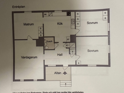 4 rums lägenhet i Strängnäs