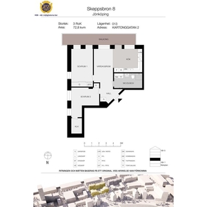 Hyr ett 2-rums hus på 45 m² i Solna