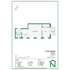 Hyr ett 1-rums lägenhet på 60 m² i Nyköping