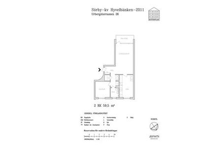 Hyr ett 2-rums lägenhet på 59 m² i Gävle