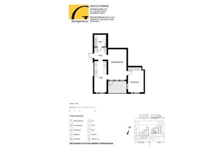 Hyr ett 2-rums lägenhet på 69 m² i Gävle