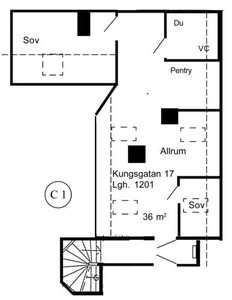 Apartment - Kungsgatan Växjö