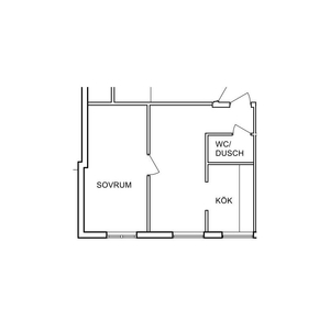 Hyr ett 3-rums lägenhet på 70 m² i Linköping