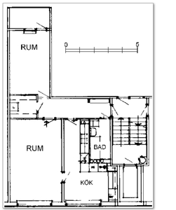 2 rums lägenhet i Malmö