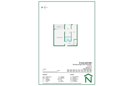 Hyr ett 1-rums lägenhet på 51 m² i Nyköping