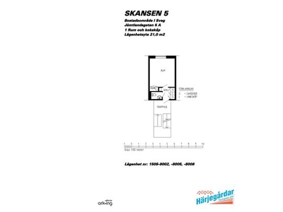 Hyr ett 1-rums lägenhet på 21 m² i Sveg