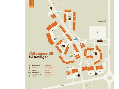 Hyr ett 1-rums lägenhet på 24 m² i Umeå