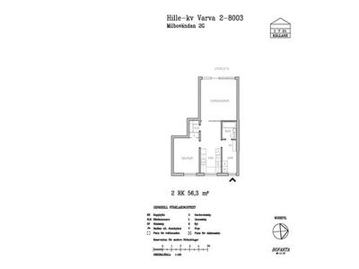 Hyr ett 1-rums lägenhet på 56 m² i Forsby