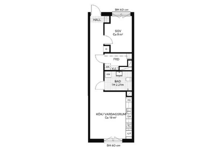 Hyr ett 1-rums lägenhet på 10 m² i Boo