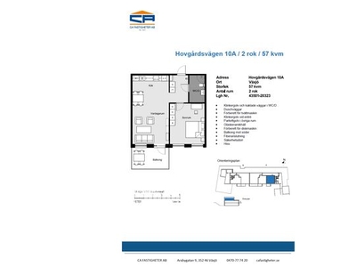 Hyr ett 2-rums lägenhet på 57 m² i Växjö