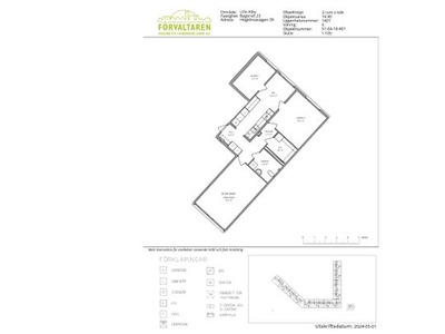 Hyr ett 3-rums lägenhet på 74 m² i Sundbyberg