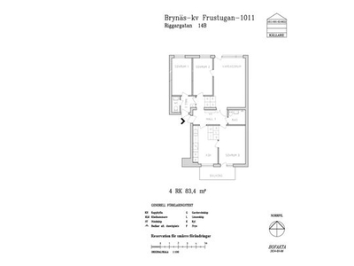 Hyr ett 4-rums lägenhet på 83 m² i Gävle