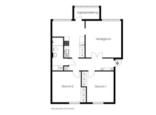 Lägenhet till salu på Linnévägen 25B i Falun - Mäklarhuset