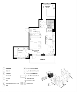 Apartment - Eddagatan Uppsala