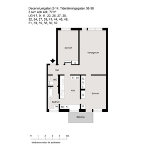 Hyr ett 1-rums lägenhet på 22 m² i Gävle