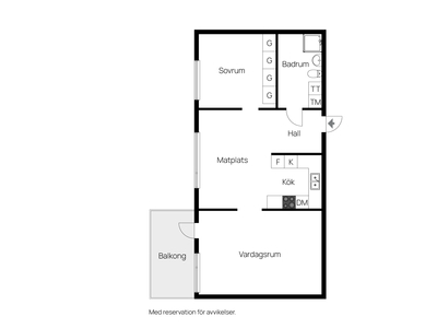 Lägenhet till salu på Bärnstensgatan 12 i Helsingborg - Mäklarhuset