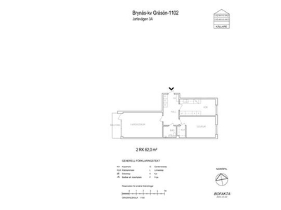 Hyr ett 2-rums lägenhet på 62 m² i Gävle