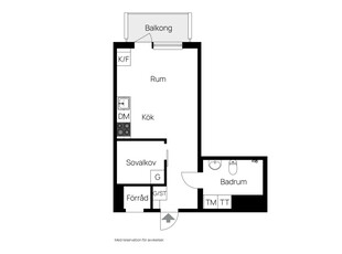 Lägenhet till salu på Hägerneholmsvägen 6A i Täby - Mäklarhuset