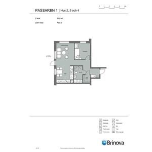 Hyr ett 2-rums lägenhet på 60 m² i Örebro