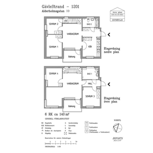 Hyr ett 4-rums lägenhet på 81 m² i Gävle