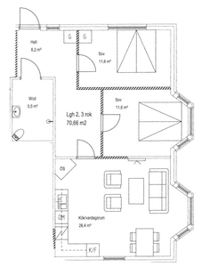 Apartment - Sjöledet Borås