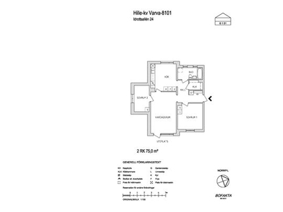 Hyr ett 1-rums lägenhet på 75 m² i Gävle