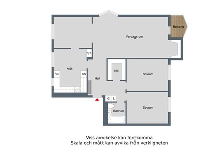 Hyr ett 4-rums lägenhet på 90 m² i Finspång