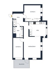 Apartment - Nya Tanneforsvägen Linköping