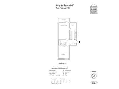 Hyr ett 2-rums lägenhet på 61 m² i Gävle