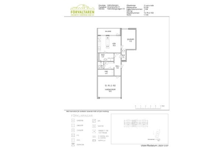 Hyr ett 2-rums lägenhet på 67 m² i Sundbyberg