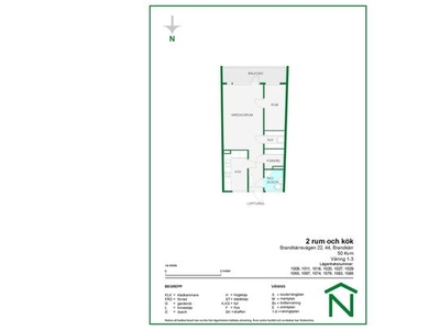 Hyr ett 1-rums lägenhet på 50 m² i Nyköping