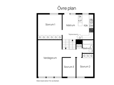 Radhus till salu på Hellzéngatan 23 i Härnösand - Mäklarhuset