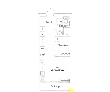 Apartment - Fyrisvallsgatan Uppsala