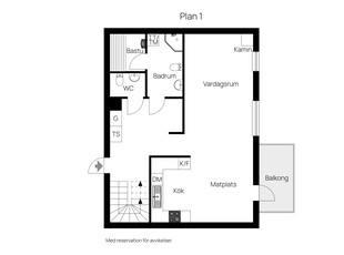 Lägenhet till salu på Vemdalsskalet Nya Landsvägen 44N J23 i Vemdalen - Mäklarhuset