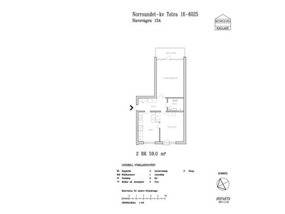 Hyr ett 2-rums lägenhet på 59 m² i Norrsundet