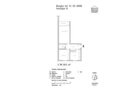 Hyr ett 2-rums lägenhet på 60 m² i Gävle