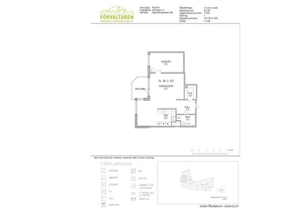 Hyr ett 2-rums lägenhet på 63 m² i Sundbyberg