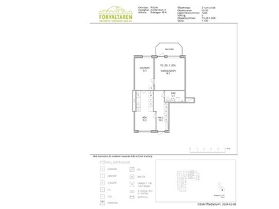 Hyr ett 2-rums lägenhet på 64 m² i Sundbyberg