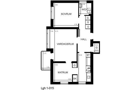 Hyr ett 2-rums lägenhet på 68 m² i Nybro