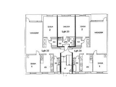 Hyr ett 1-rums lägenhet på 25 m² i Umeå