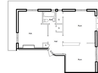 Hyr ett 2-rums lägenhet på 59 m² i Jönköping