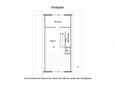 1 rums lägenhet i Rödeby