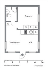 Lägenhet till salu på Strandvägen 56 - Stuga 117 i Slite - Mäklarhuset