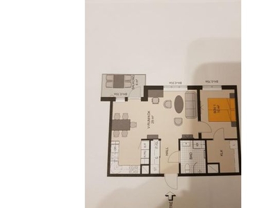 Hyr ett 2-rums lägenhet på 55 m² i Stockholm