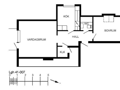 Hyr ett 2-rums lägenhet på 58 m² i Nybro