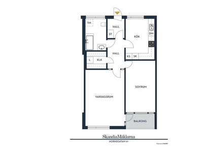 Hyr ett 2-rums lägenhet på 63 m² i Stockholm