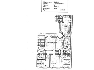 Hyr ett 4-rums lägenhet på 128 m² i Landskrona