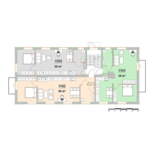 Hyr ett 2-rums lägenhet på 56 m² i Åre