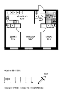 Apartment - Norra Trängallén Skövde