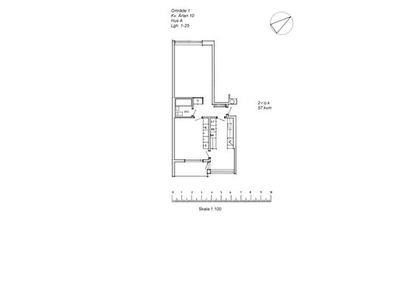 Hyr ett 2-rums lägenhet på 57 m² i Arvidsjaur